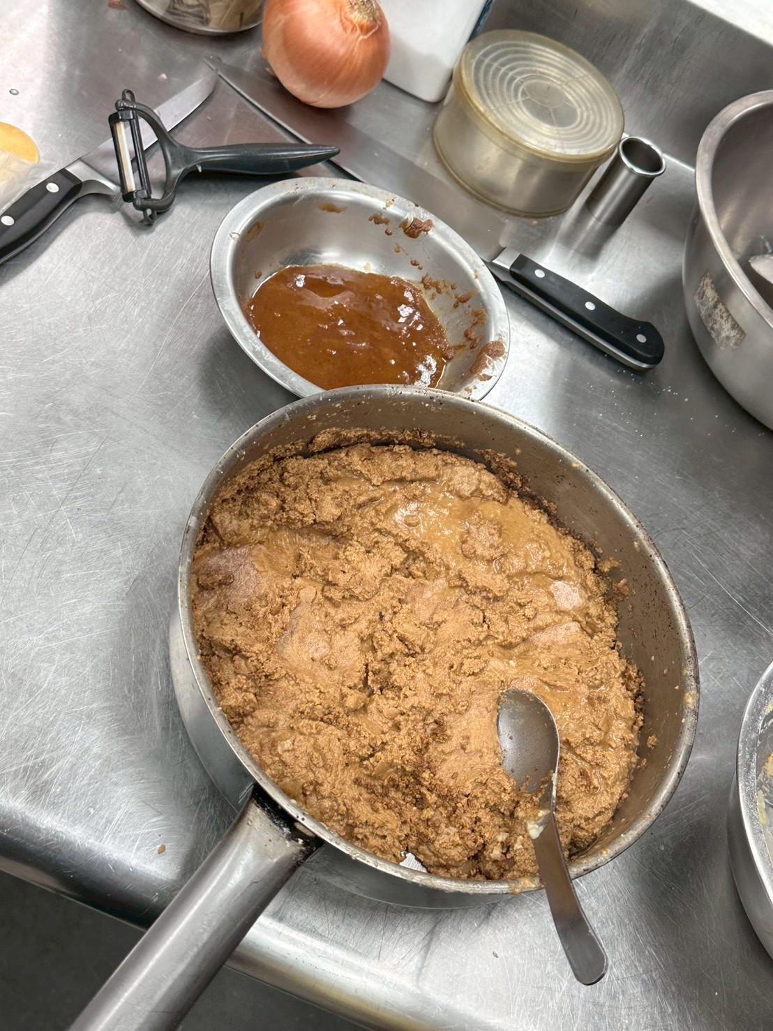 褐色麵糊成功的顏色