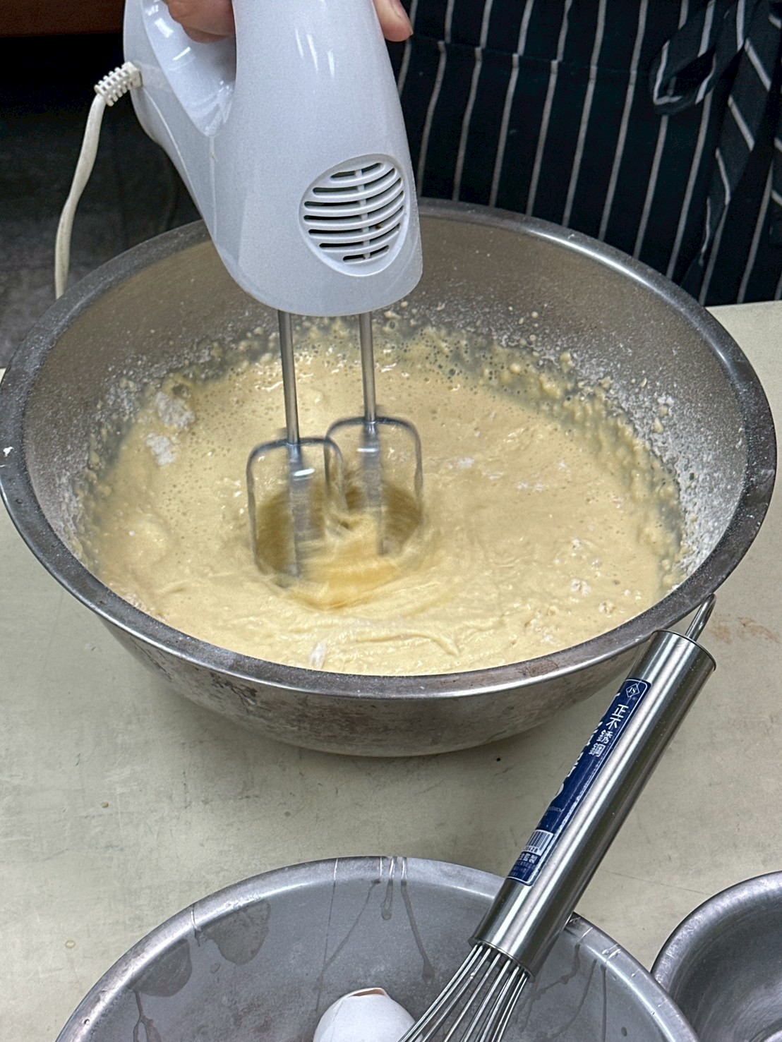 不要有粒一直攪拌