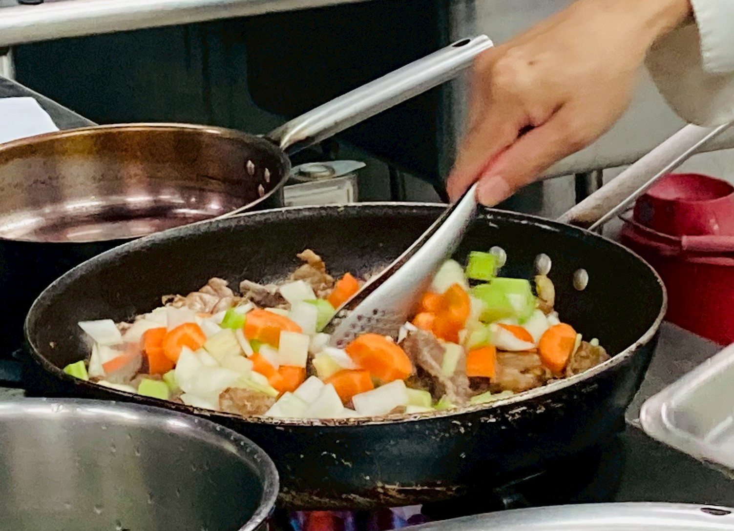 牛褐高湯配料（洋蔥、西芹、紅蘿蔔丁）