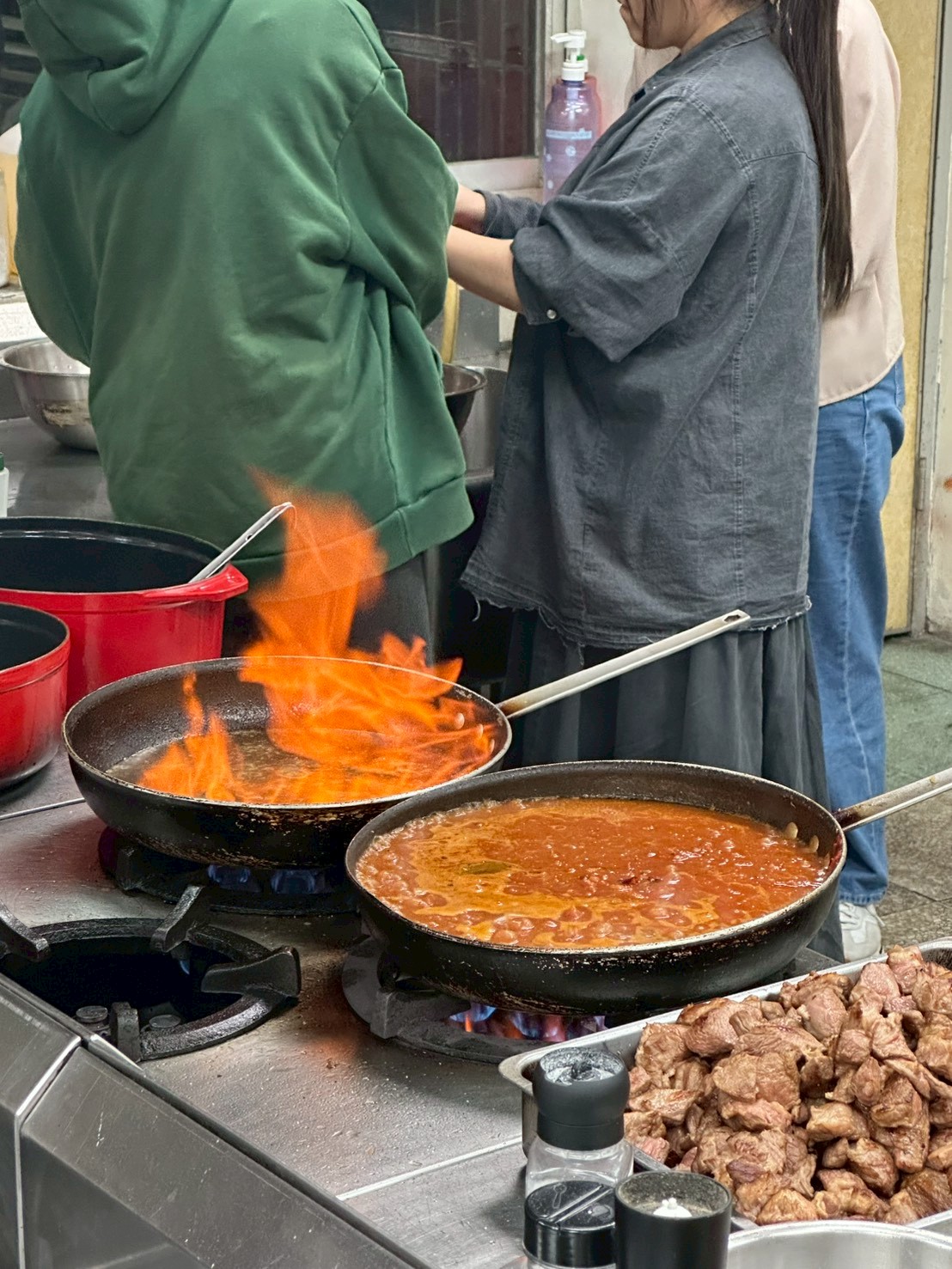 要把酒精燒出來