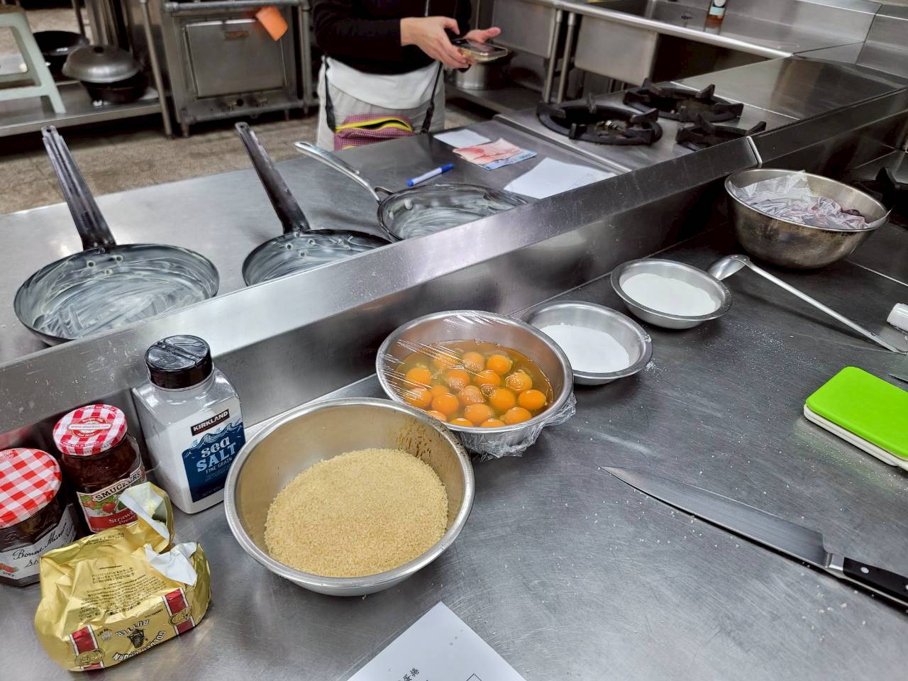 糖鹽奶油蛋等配料