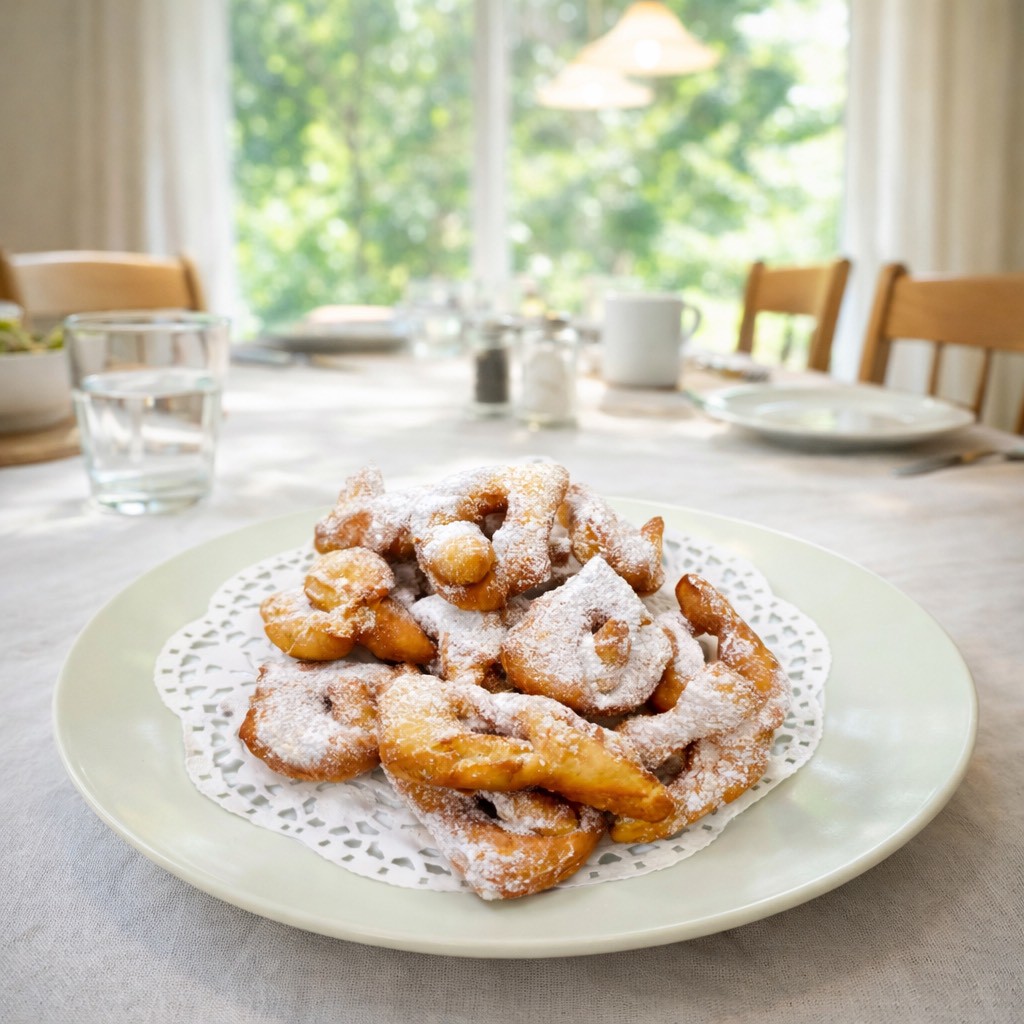 里昂式油炸點心 (Bugnes Lyonnaises)