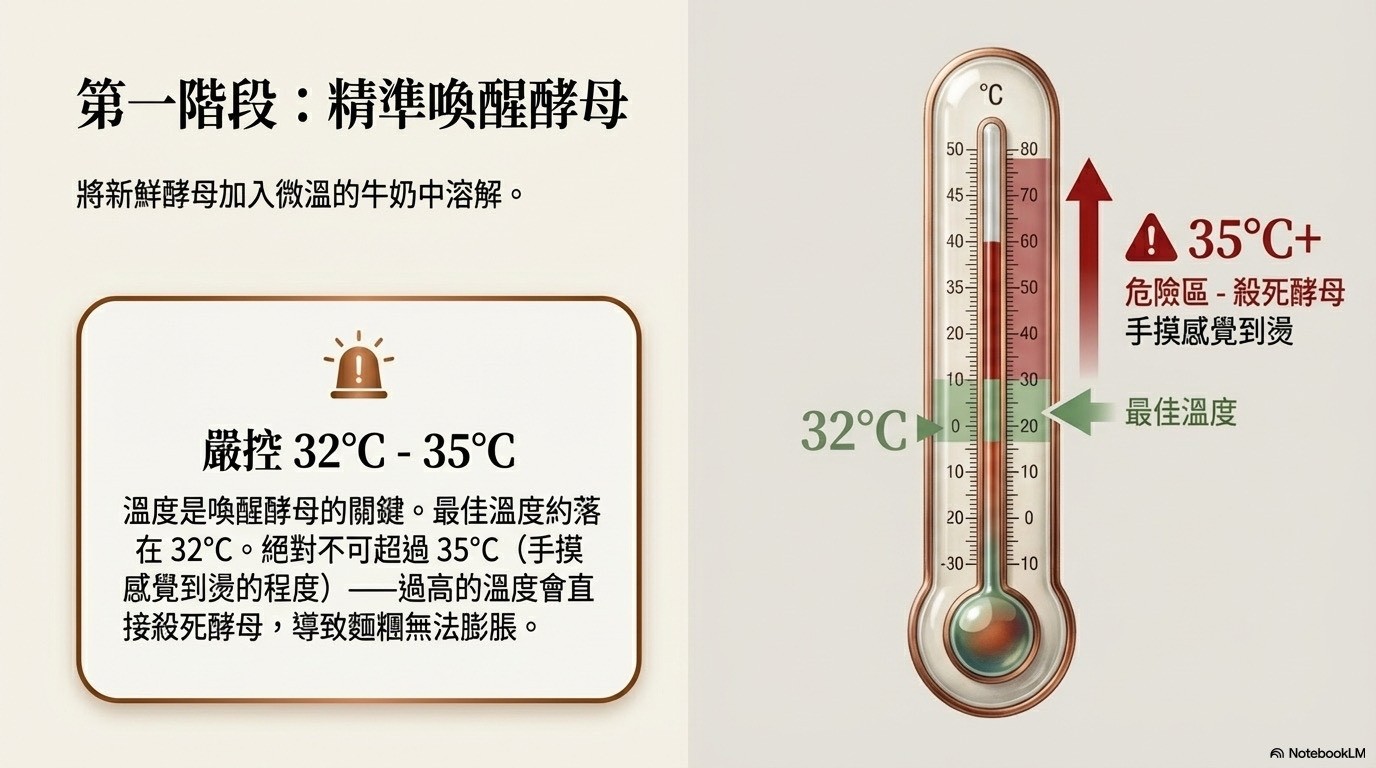 第一階段：精準喚醒酵母